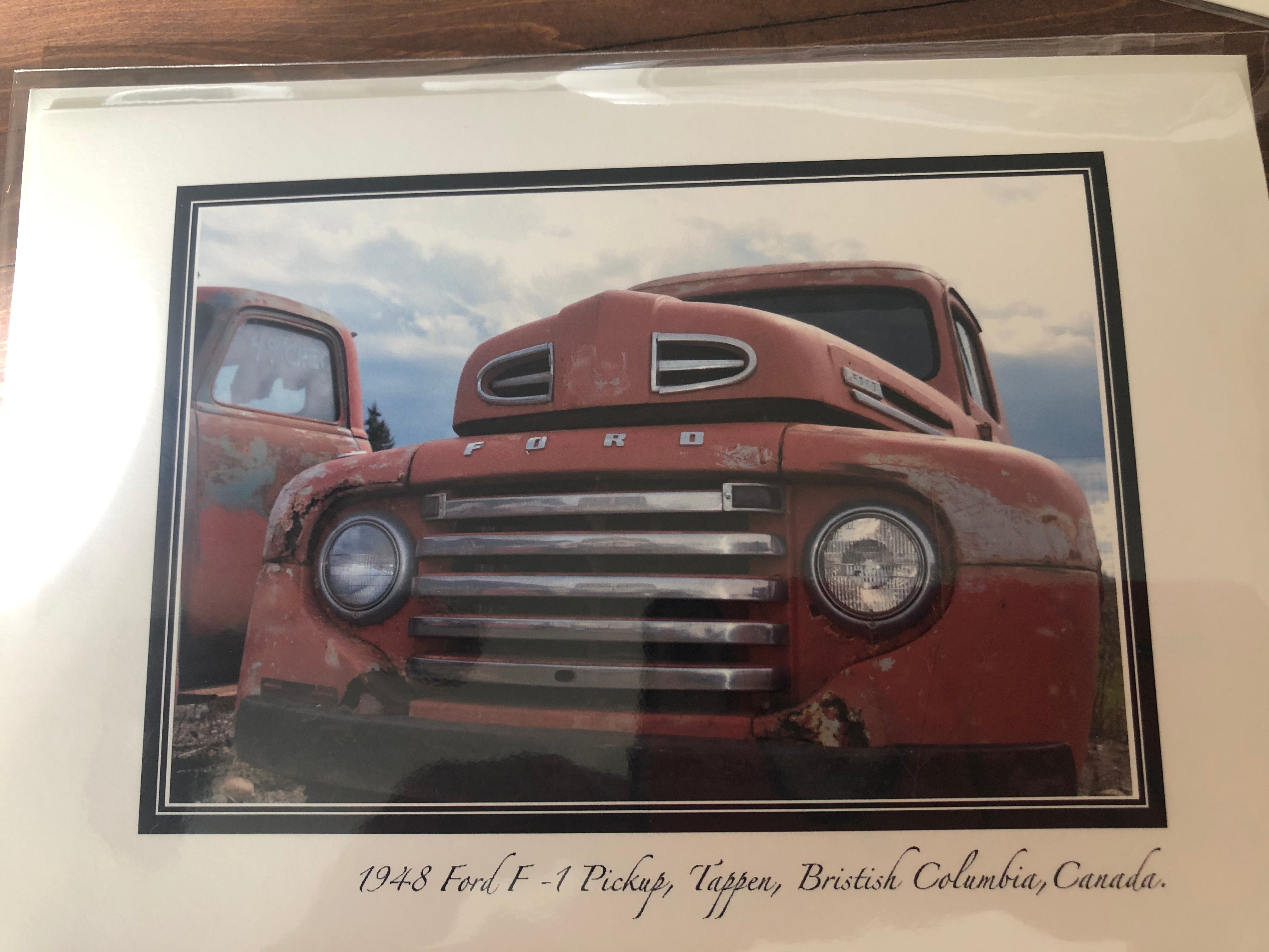 Antique Trucks & Cars Greeting Card Set